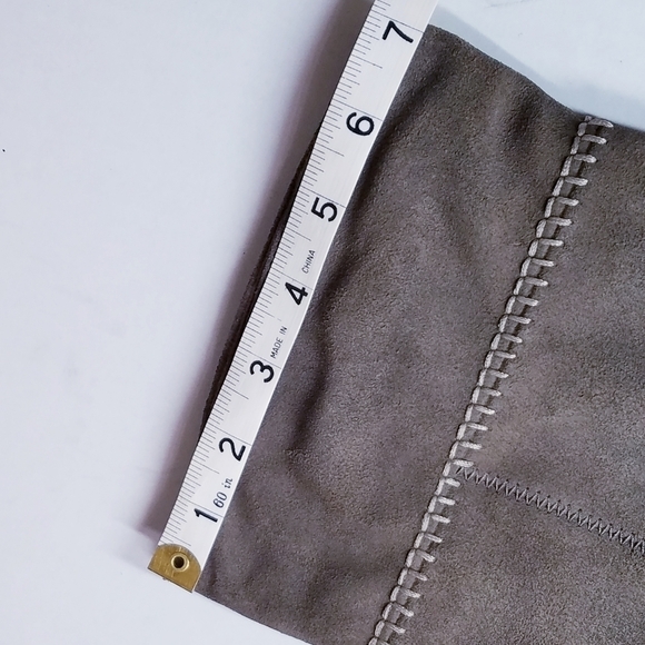 Coach | Suede Knee High Heel Boots, 7‎ - Picture 5 of 8